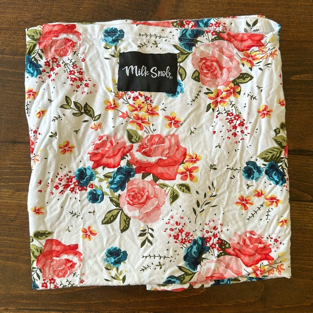 Milk Snob Floral Nursing Car Seat Cover